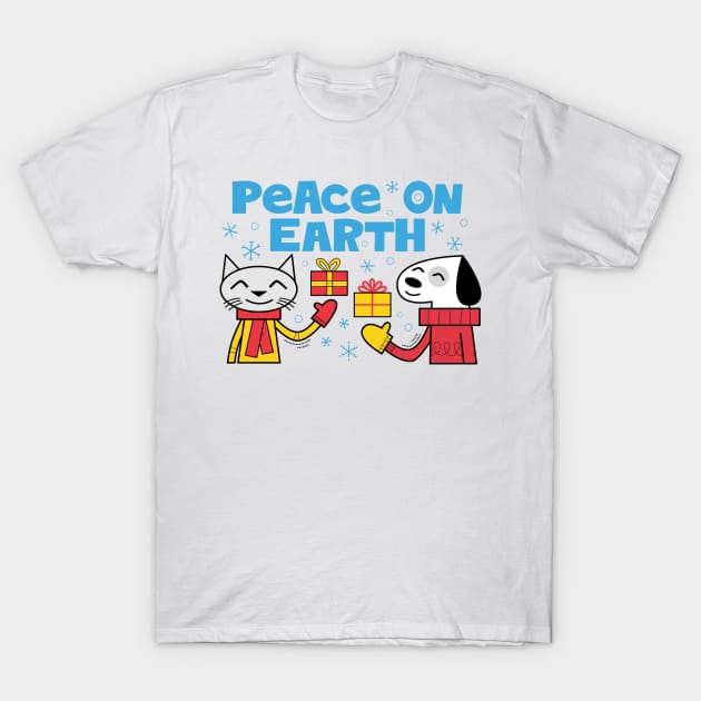 Peace on Earth T-Shirt by Andy McNally